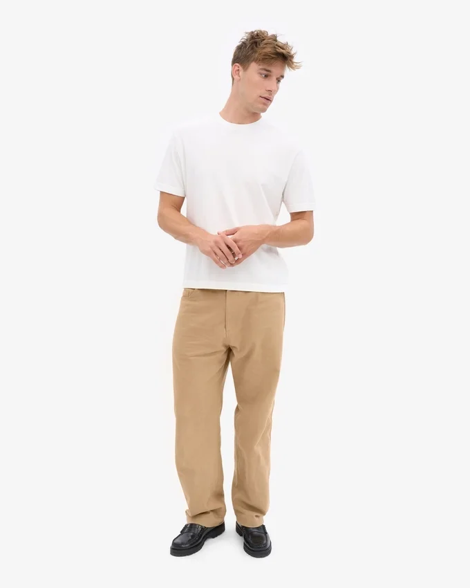 Oversize-Bio-T-Shirt – Optisches Weiß
