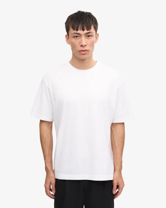 Oversize-Bio-T-Shirt – Optisches Weiß