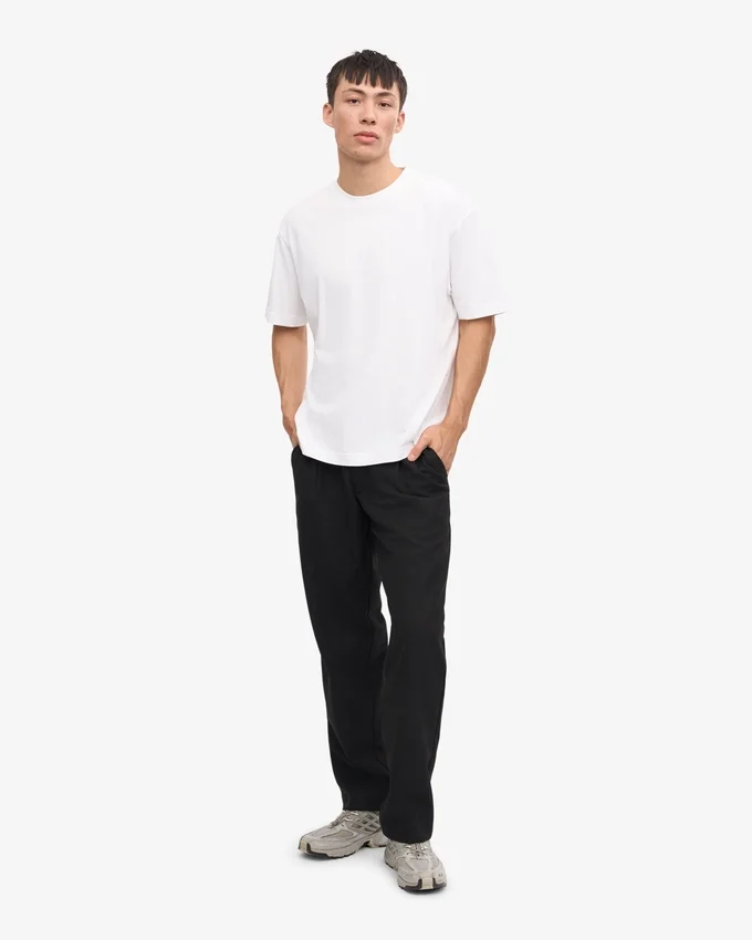 Oversize-Bio-T-Shirt – Optisches Weiß