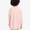 Oversize-Hemd aus Leinen – Faded Pink