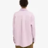 Oversize-Hemd aus Leinen – Kirschblüte