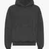 Oversize-Hoodie aus Bio-Baumwolle – Faded Black