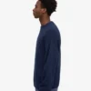 Oversize-Pullover aus Merinowolle – Marineblau