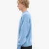 Oversize-Pullover aus Merinowolle – Seaside-Blau