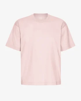Oversize-T-Shirt aus Bio-Baumwolle – Faded Pink