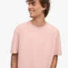 Oversize-T-Shirt aus Bio-Baumwolle – Faded Pink