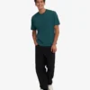 Oversize-T-Shirt aus Bio-Baumwolle – Ozeangrün
