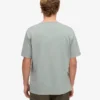 Oversize-T-Shirt aus Bio-Baumwolle – Stahlblau