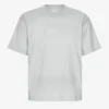 Oversized-Bio-T-Shirt – Ausgewaschenes Grau