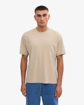 Oversized-Bio-T-Shirt – Austerngrau