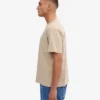 Oversized-Bio-T-Shirt – Austerngrau