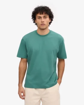 Oversized-Bio-T-Shirt – Kieferngrün