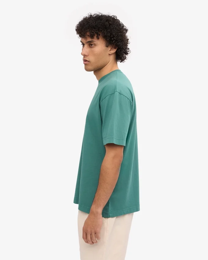 Oversized-Bio-T-Shirt – Kieferngrün