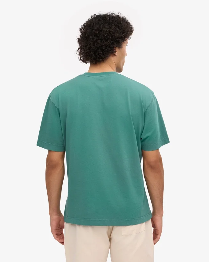Oversized-Bio-T-Shirt – Kieferngrün