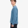 Oversized-Bio-T-Shirt mit langen Ärmeln – Verwaschenes Indigo