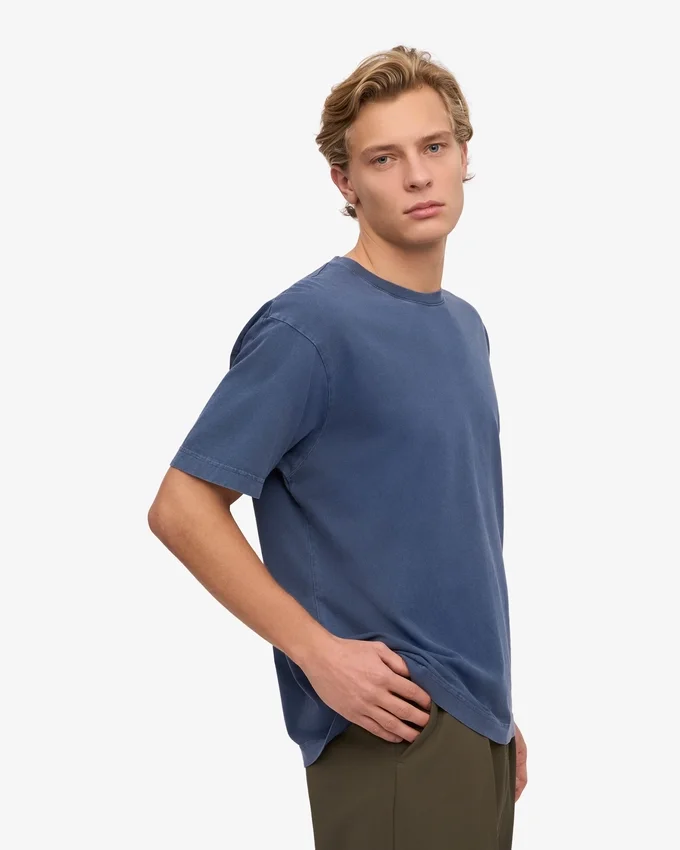 Oversized-Bio-T-Shirt – Neptune Blue