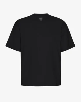 Oversized-Bio-T-Shirt – Tiefschwarz