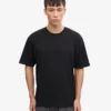 Oversized-Bio-T-Shirt – Tiefschwarz