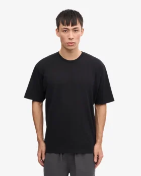 Oversized-Bio-T-Shirt – Tiefschwarz