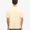 Oversized-Bio-T-Shirt – Zartgelb