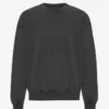 Oversized-Pullover aus Bio-Baumwolle – Faded Black