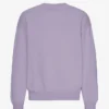 Oversized-Pullover aus Bio-Baumwolle – Jade-Lila