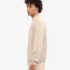 Oversized-Pullover aus Merinowolle – Elfenbeinweiß