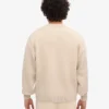 Oversized-Pullover aus Merinowolle – Elfenbeinweiß