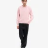 Oversized-Pullover aus Merinowolle – Faded Pink