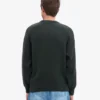 Oversized-Pullover aus Merinowolle – Jägergrün