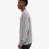 Oversized-Pullover aus Merinowolle – Meliertes Grau
