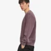 Oversized-Sweatshirt aus Bio-Baumwolle – Faded Grape