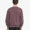 Oversized-Sweatshirt aus Bio-Baumwolle – Faded Grape