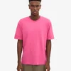 Oversized-T-Shirt aus Bio-Baumwolle – Bubblegum-Pink