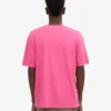 Oversized-T-Shirt aus Bio-Baumwolle – Bubblegum-Pink
