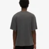 Oversized-T-Shirt aus Bio-Baumwolle – Faded Black