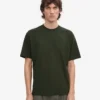 Oversized-T-Shirt aus Bio-Baumwolle – Jägergrün