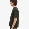 Oversized-T-Shirt aus Bio-Baumwolle – Jägergrün