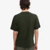 Oversized-T-Shirt aus Bio-Baumwolle – Jägergrün