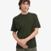 Oversized-T-Shirt aus Bio-Baumwolle – Jägergrün