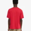 Oversized-T-Shirt aus Bio-Baumwolle – Scharlachrot