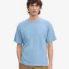 Oversized-T-Shirt aus Bio-Baumwolle – Seaside-Blau