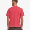 Oversized-T-Shirt aus Bio-Baumwolle – Verwaschenes Rot