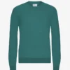 Pullover aus leichter Merinowolle – Ozeangrün