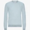 Pullover aus leichter Merinowolle – Polarblau