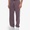 Relaxte Jogginghose aus Bio-Baumwolle – Faded Grape