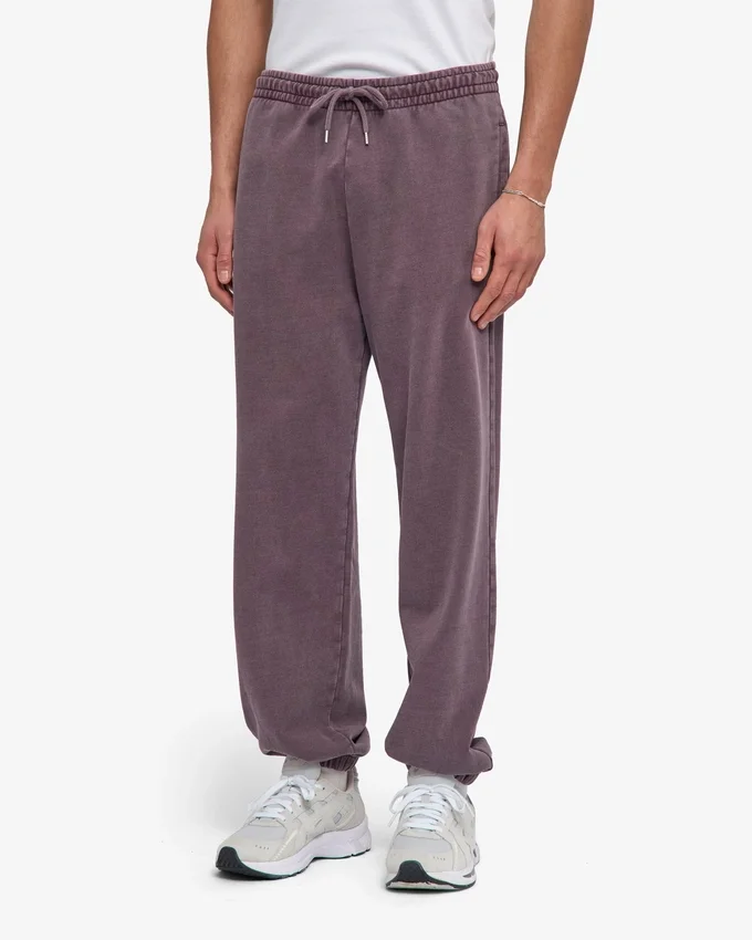Relaxte Jogginghose aus Bio-Baumwolle – Faded Grape