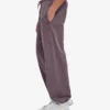 Relaxte Jogginghose aus Bio-Baumwolle – Faded Grape