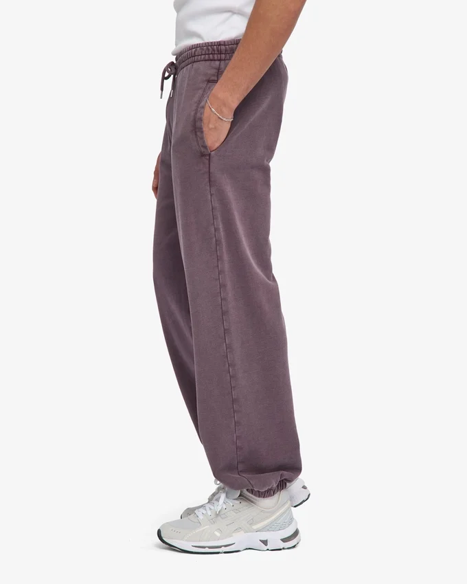 Relaxte Jogginghose aus Bio-Baumwolle – Faded Grape