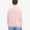 Rollkragenpullover aus Merinowolle – Blassrosa